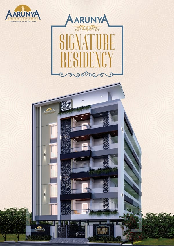 Aarunyas Signature Residency — 3 BHK — Near MR Palli Circle